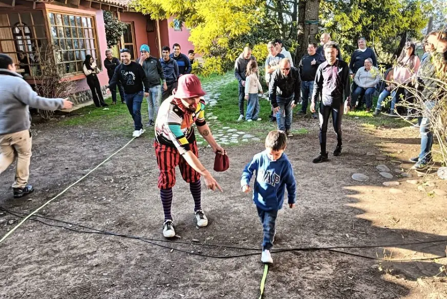Actividad recreativa para familias y comunidad