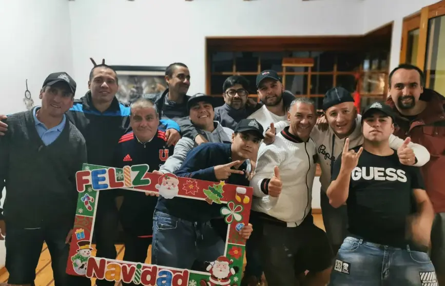 Celebración de Navidad en comunidad